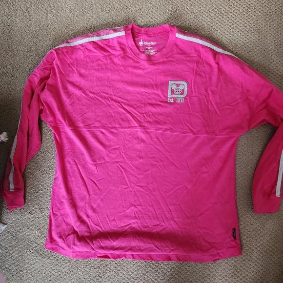 Disney | Tops | Walt Disney World Hot Pink Spirit Jersey | Poshmark